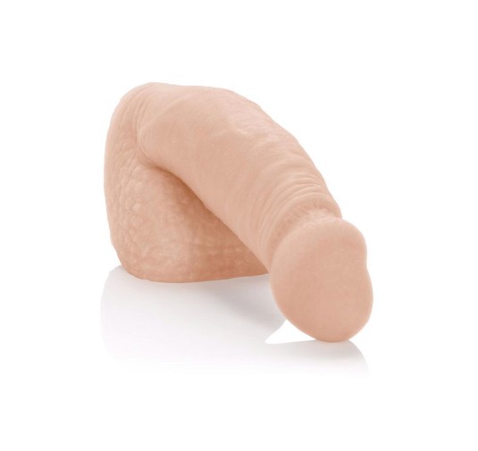 Lekko zgięte dildo realistyczny wygląd 12.75 cm